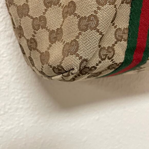 **SOLD**Gucci Shirley Line Tote Canvas GG monogram beige - Picture 7 of 16
